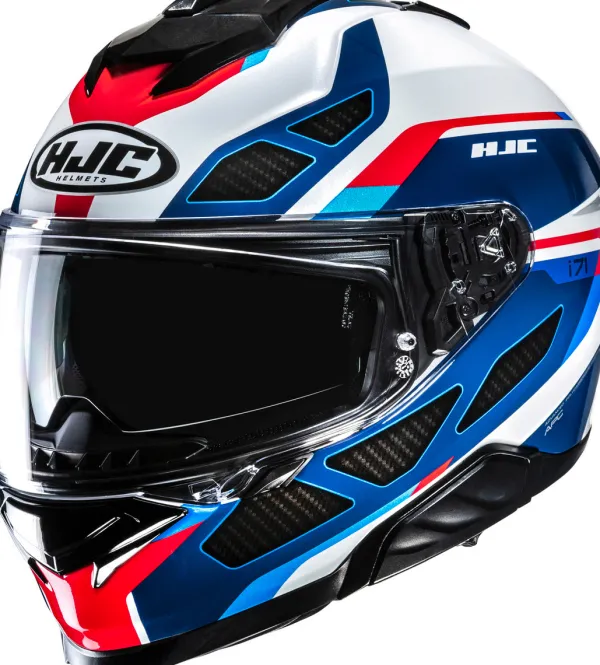HJC i71 Zest Beige/Blue 125> Integraalhelmen|Helmen Met Zonnevizier