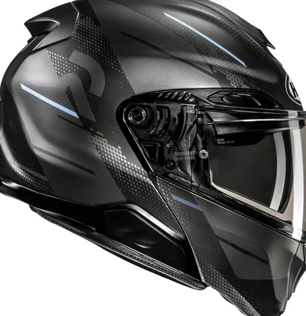 HJC RPHA-91 Blat Black/Grey 180> Systeemhelmen|Helmen Met Zonnevizier