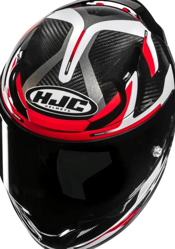 HJC RPHA-12 Carbon Xentra Black/Red 123> Integraalhelmen|Bluetooth Helmen