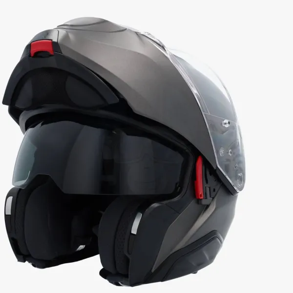 HJC RPHA-91 Dark grey 818> Systeemhelmen|Helmen Met Zonnevizier