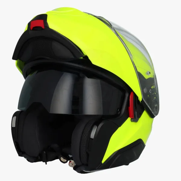 HJC RPHA-91 Fluo yellow 707> Systeemhelmen|Helmen Met Zonnevizier