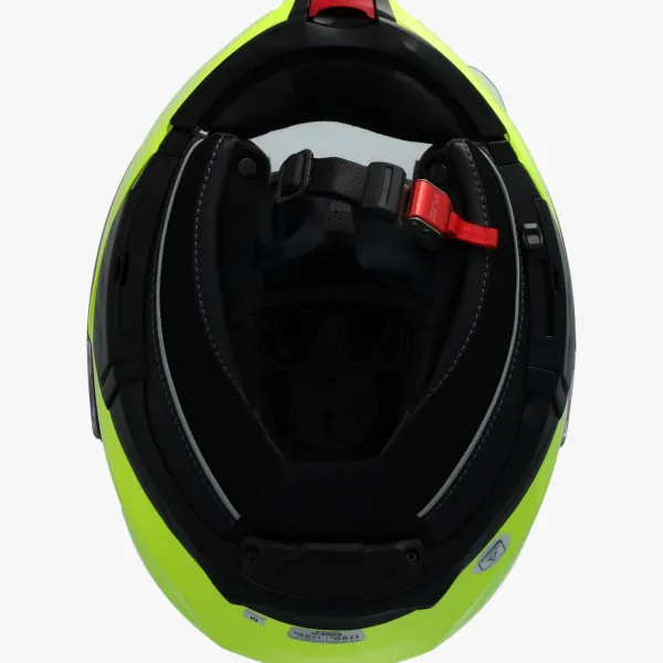 HJC RPHA-91 Fluo yellow 707> Systeemhelmen|Helmen Met Zonnevizier