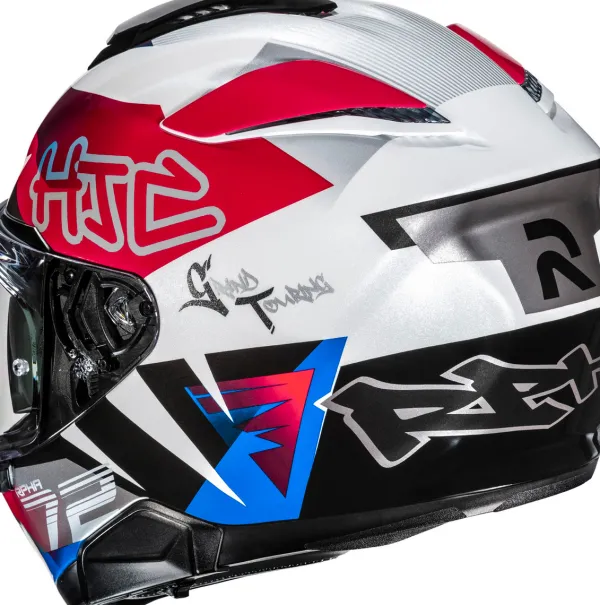HJC RPHA-72 Goldy White/Red 235> Integraalhelmen|Helmen Met Zonnevizier