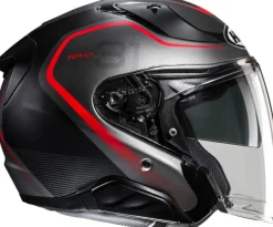 HJC RPHA 31 Kouv Black/Red> Adventure Helmen|Helmen Met Zonnevizier