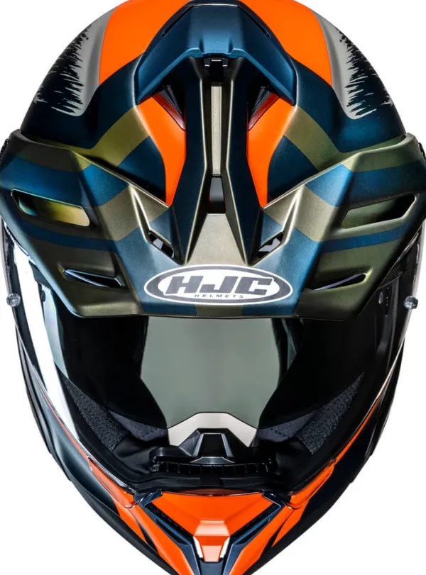 HJC RPHA-60 Quid Green/Orange 483> Adventure Helmen|Helmen Met Zonnevizier