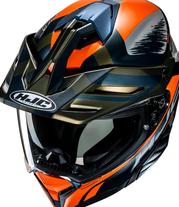 HJC RPHA-60 Quid Green/Orange 483> Adventure Helmen|Helmen Met Zonnevizier