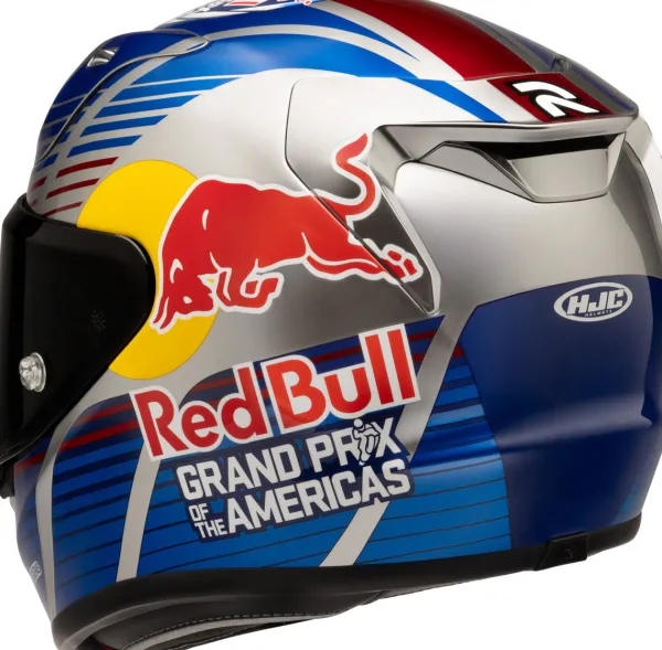 HJC RPHA-12 Red Bull Austin GP 2 White/Blue 253> Integraalhelmen|Bluetooth Helmen