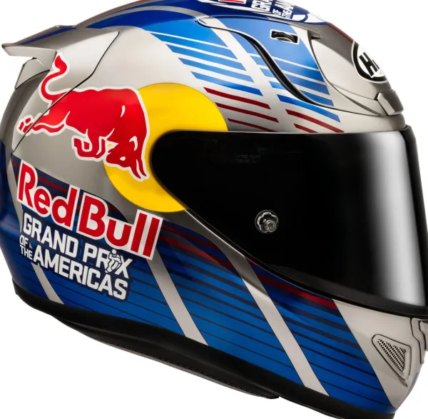 HJC RPHA-12 Red Bull Austin GP 2 White/Blue 253> Integraalhelmen|Bluetooth Helmen