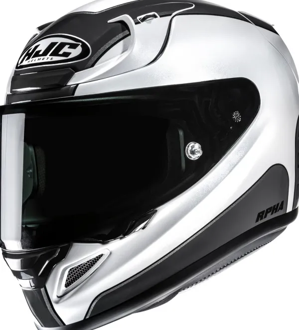 HJC RPHA-12 Respon Black/White 120> Integraalhelmen|Bluetooth Helmen