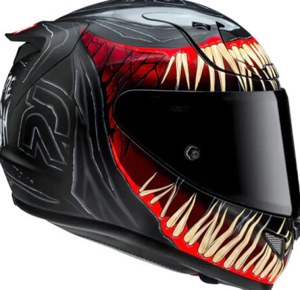 HJC RPHA 12 Venom 3 Marvel Black/Red 132> Integraalhelmen|Bluetooth Helmen