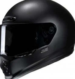 HJC V10 Flat Black 111> Retro Helmen|Integraalhelmen