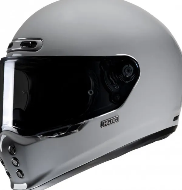 HJC V10 Grey 808> Retro Helmen|Integraalhelmen
