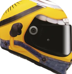 HJC V10 Stuart Minions Yellow/Blue 758> Retro Helmen|Integraalhelmen