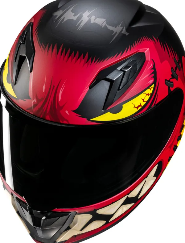 HJC Y10 Frank Red/Black 317> Integraalhelmen|Bluetooth Helmen