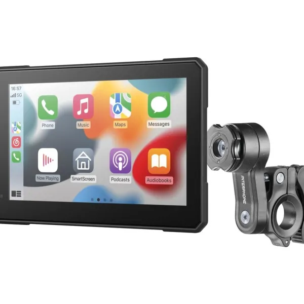 Interphone Apple Carplay/Android Auto Moto 7" Display> Motor Accessoires