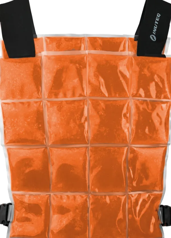 Inuteq Biobased PCM Coolover (6,5c) Vest Orange 111> Koelvesten