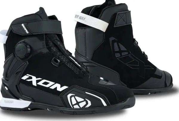 Ixon Bull 2 Wp Lady Shoes Black/White 1015>DAMES Dames Motorschoenen