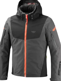 Ixon Burning Motorjas Anthracite/Black/Neon Red 4062><noscript><img width=