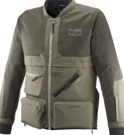 Ixon Etna Motorjas Parka Khaki/Black 8010> Motorjassen