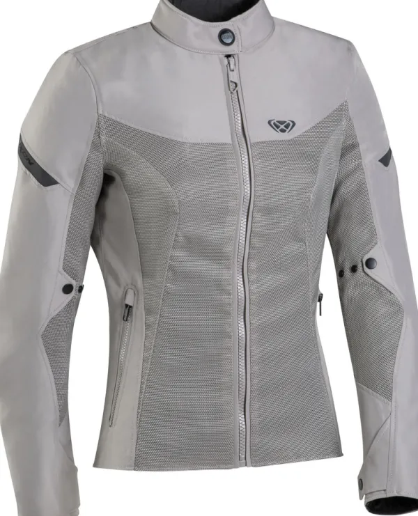 Ixon Fresh Lady Motorjas Greige 6014> Motorjassen