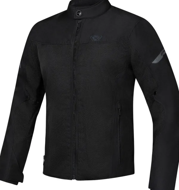 Ixon Fresh Slim Motorjas Black 1001> Motorjassen