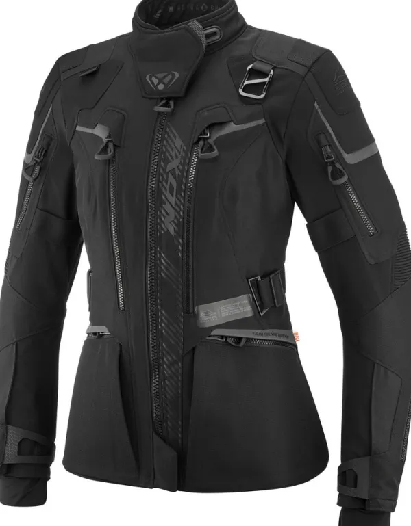 Ixon Odin Lady Motorjas Parka Black 1001> Motorjassen