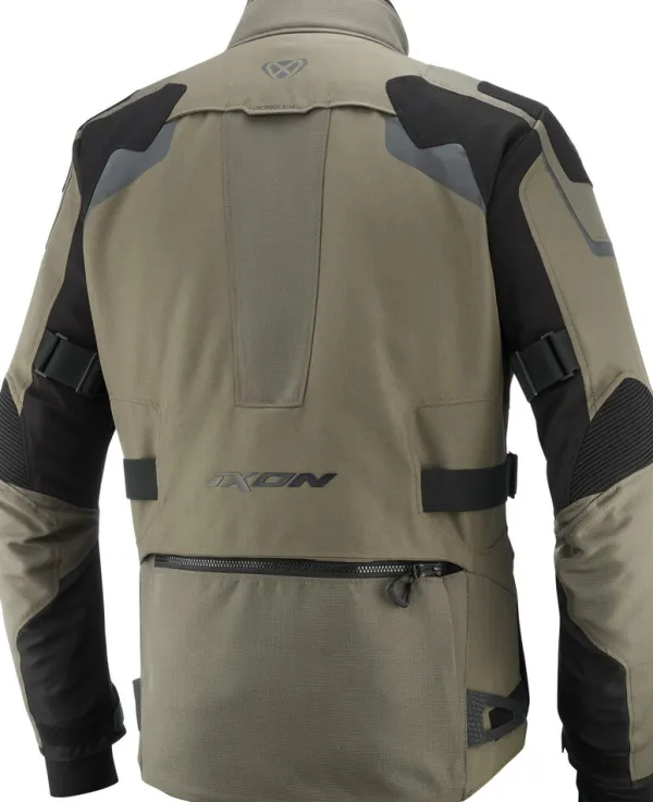 Ixon Odin Motorjas Parka Khaki/Black 8010> Motorjassen