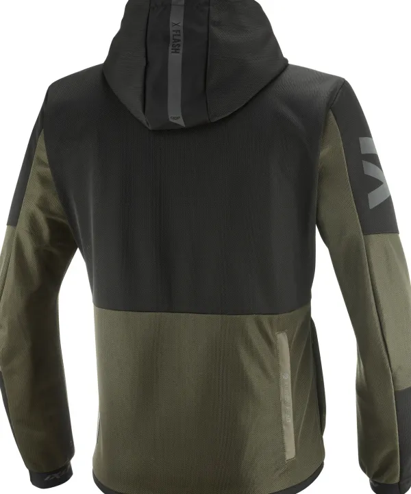 Ixon Park Air Motorjas Khaki/Black> Motorjassen