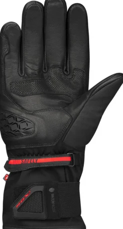 Ixon Pro Ragnar Gloves Black/Bright Red 1117> Motorhandschoenen