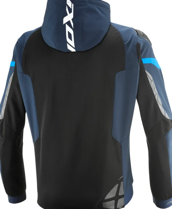 Ixon Pulsion Air Motorjas Black/Navy/Blue> Motorjassen