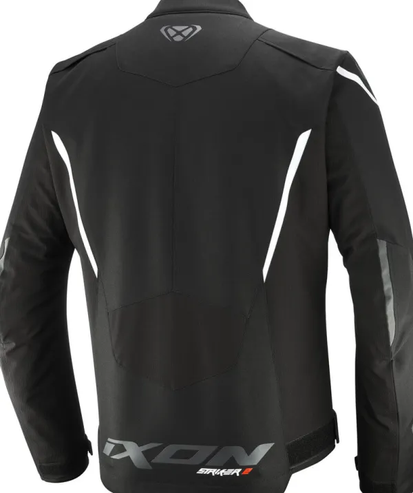 Ixon Striker 2 Motorjas Black/White 1015> Motorjassen