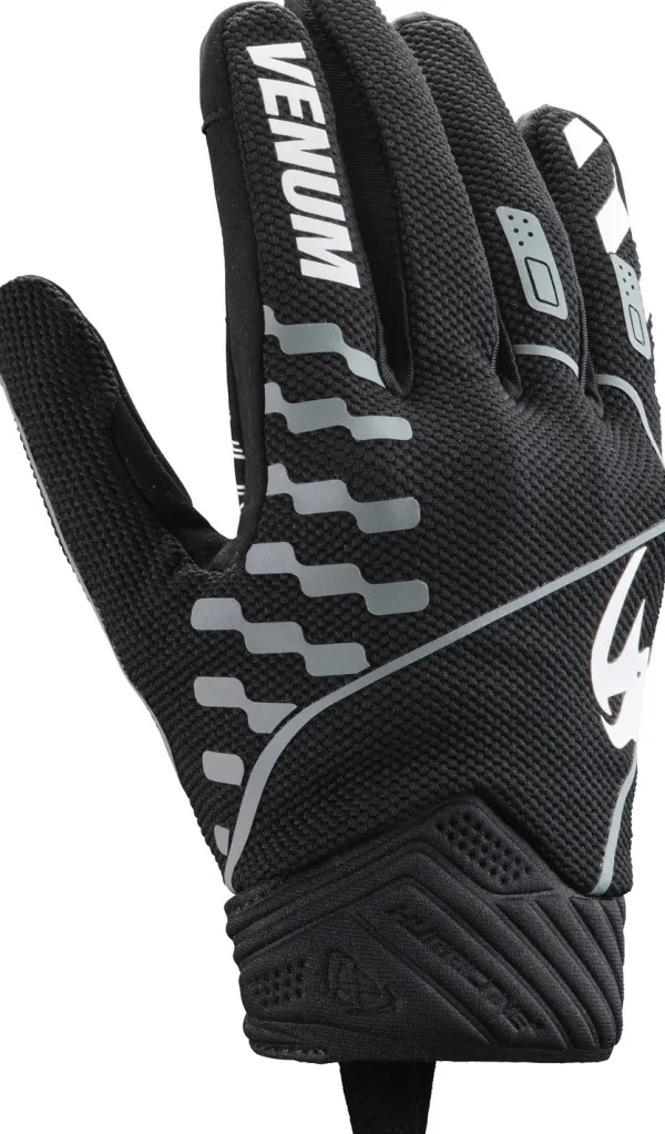 Ixon Venum Hurry Gloves Black/Grey/White> Motorhandschoenen