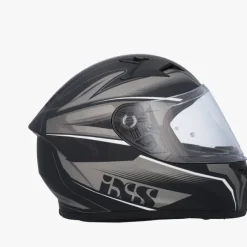 iXS 136 2.0 Kids Integraalhelm Matt Black/Grey M39 Kinderhelm><noscript><img width=