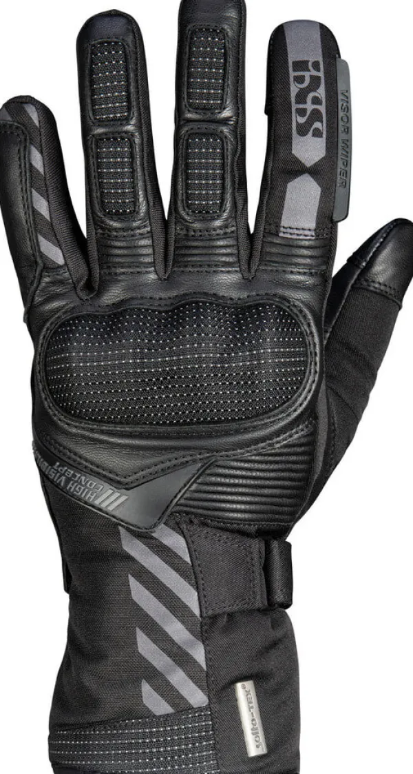 iXS Ladies Glasgow-ST 2.0 Tour Gloves Black 003> Motorhandschoenen