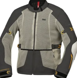 iXS Tourster-BigAir 1.0 Motorjas Dark Grey/Orange> Motorjassen