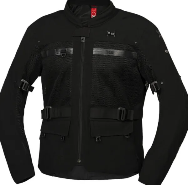 iXS Venture-BigAir 1.0 Motorjas Black> Motorjassen
