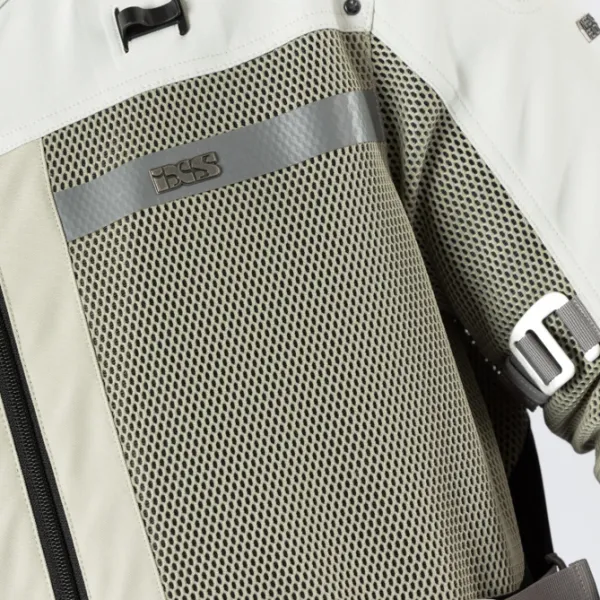 iXS Venture-BigAir 1.0 Motorjas Light Gray> Motorjassen