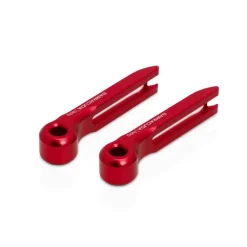 Barracuda Kit End Levers Aluminum Red (Pair) N1027/R> Motor Onderdelen