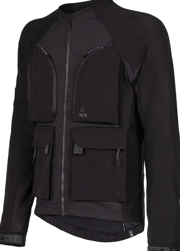 KNOX Tor Motorjas Black 100> Motorjassen