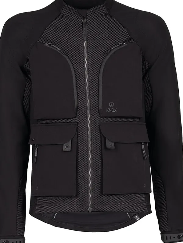 KNOX Tor Motorjas Black 100> Motorjassen