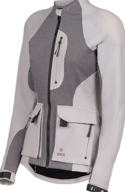 KNOX Tor Woman Motorjas Light Grey><noscript><img width=