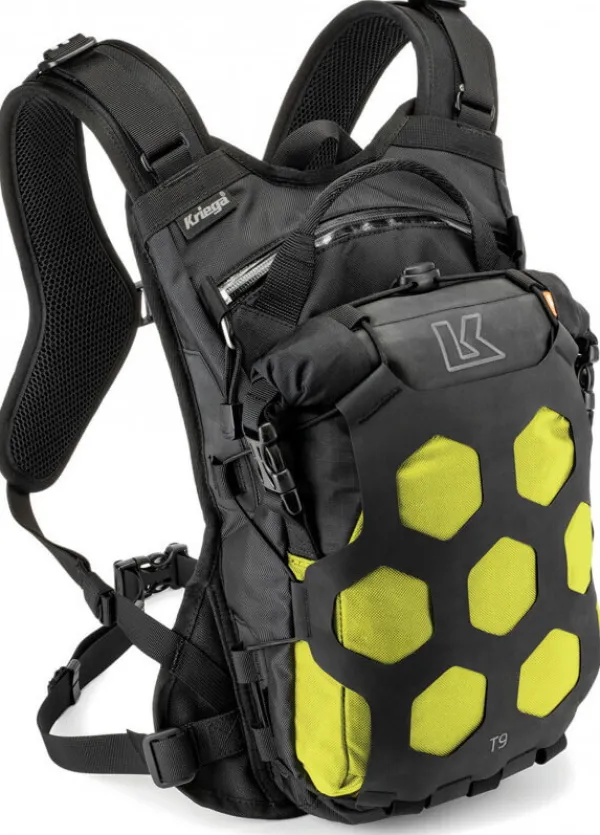 Kriega Trail 9 Rugtas Fluo Yellow> Rugzakken