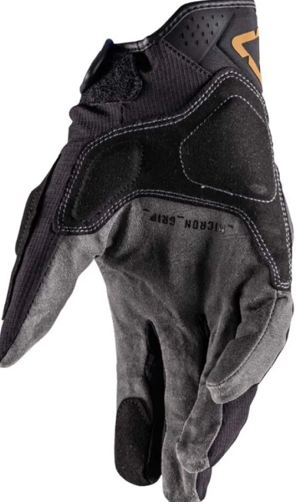 LEATT ADV HydraDri 6.5 Short Stealth Black/Grey> Motorhandschoenen