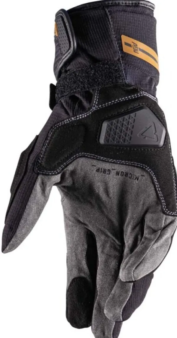 LEATT ADV HydraDri 6.5 Stealth Black/Grey> Motorhandschoenen