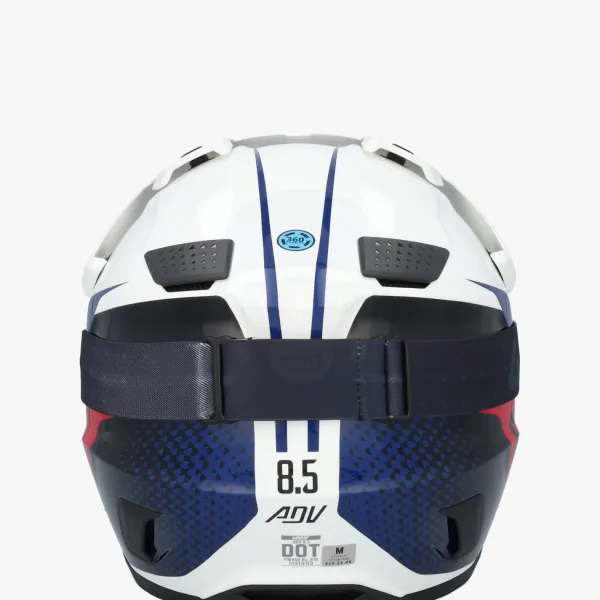 LEATT Kit ADV 8.5 Royal Blue/Red> Adventure Helmen|Crosshelmen