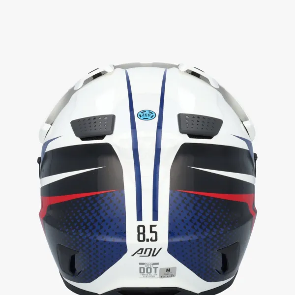 LEATT Kit ADV 8.5 Royal Blue/Red> Adventure Helmen|Crosshelmen