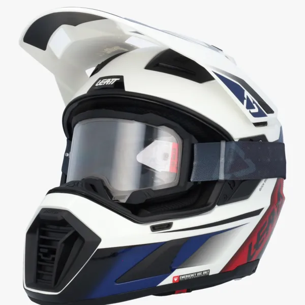 LEATT Kit ADV 8.5 Royal Blue/Red> Adventure Helmen|Crosshelmen
