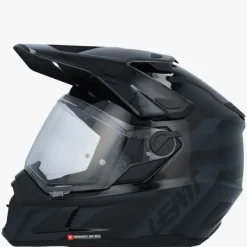 LEATT Kit ADV 8.5 Stealth Black/Grey> Adventure Helmen|Crosshelmen