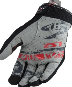 LS2 Chaki Man Gloves Black> Motorhandschoenen