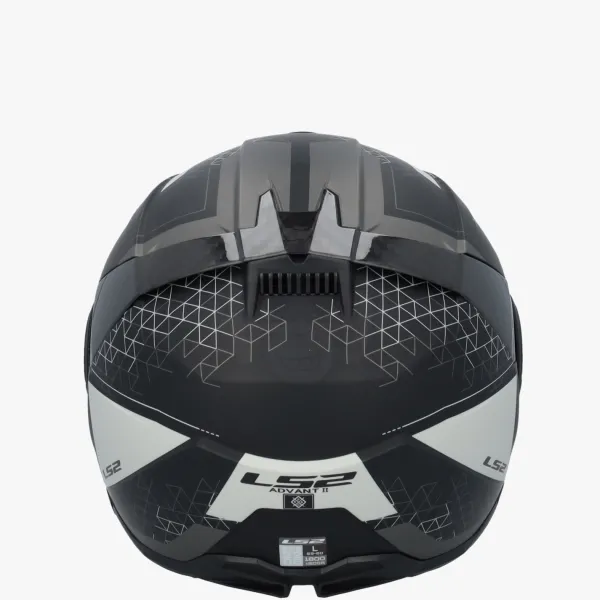 LS2 FF910 Advant II Astral Grey> Systeemhelmen|Helmen Met Zonnevizier